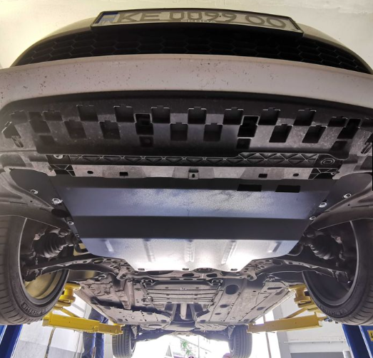 Захист двигуна Audi A3 8V (2012-2020) /V: всі/ на двигун і КПП - 2.0 мм. 100031 фото