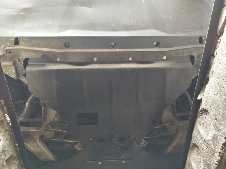 Захист двигуна Infiniti FX37 (S51) (2008-2013) /V: 3.7L/ на радіатор і двигун - 2.0 мм. 100707 фото