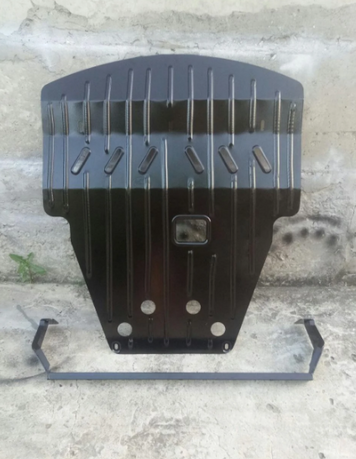 Захист двигуна Ford Custom I FL (2016-2019) /V: 2.0L/ на радіатор, двигун, КПП - 2.0 мм. 100408 фото