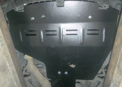 Захист двигуна Subaru Outback III (2003-2009) /V: 2.0L; 2.5L/ на радіатор і двигун - 2.0 мм. 101676 фото
