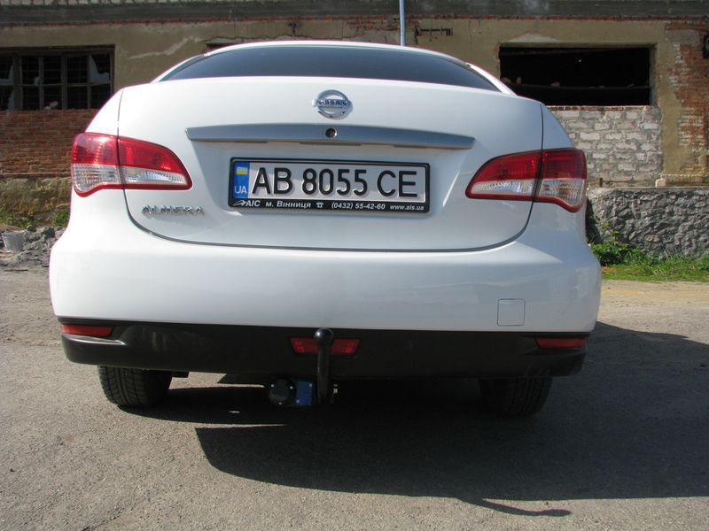 Фаркоп на NISSAN ALMERA 2012-- 100883 фото