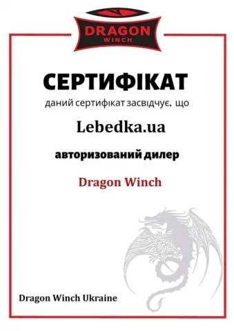 Тельфер з візком Dragon Winch DWI 500/990 32149 фото