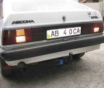 Фаркоп на OPEL KADETT 1984-1991 100934 фото