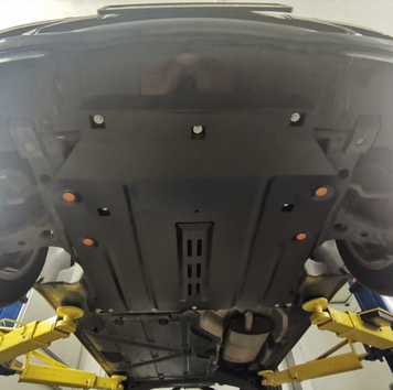 Захист двигуна Mercedes A (W169) (2005-2012) /V: всі/ на двигун і КПП - 2.0 мм. 101066 фото