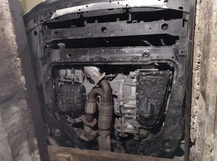 Захист двигуна Nissan Murano Z52 (2015-2024) /V: всі/ на радіатор, двигун, КПП - 2.0 мм. 101275 фото