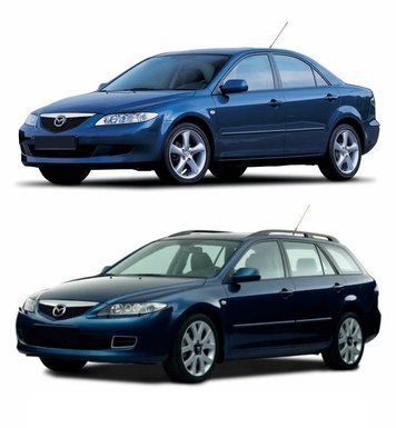Захист на Mazda 6 (2002-2008 р.) I покоління (GG/GY) вкл. з Рестайлінгом 6 (2002-2008 р.) I покоління (GG/GY) вкл. з Рестайлінгом фото