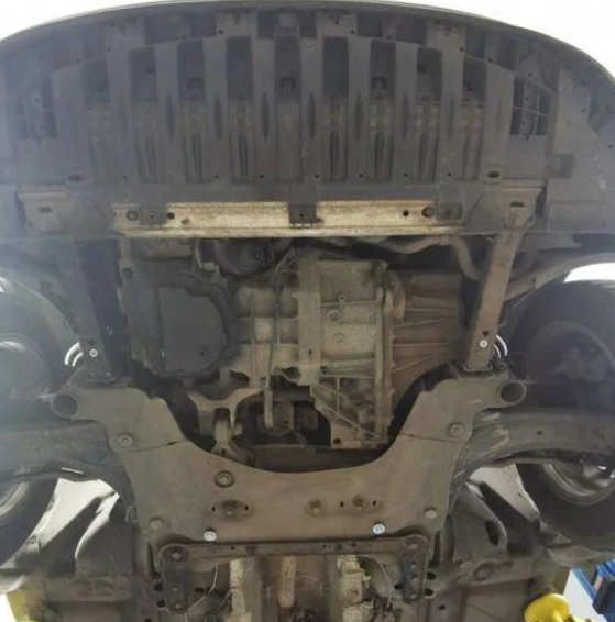 Захист двигуна Renault Megane III (2008-2015) /V: всі/ на двигун і КПП - 2.0 мм. 101508 фото