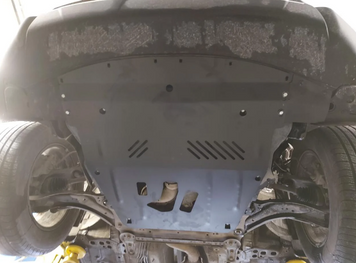 Захист двигуна Nissan Rogue II (2013-2020) /V: всі/ на радіатор, двигун, КПП - 2.0 мм. 101326 фото