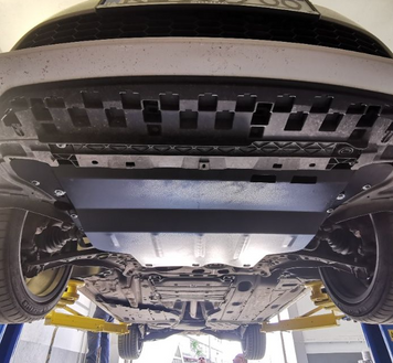 Захист двигуна Skoda Octavia A7 (2013-2019) /V: всі/ на двигун і КПП - 2.0 мм. 101578 фото