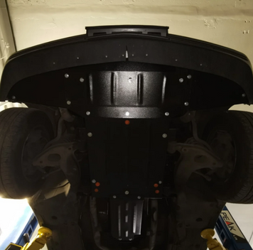Захист двигуна Mercedes S (W140) (1991-1998) /V: всі/ на радіатор і двигун - 2.0 мм. 101142 фото
