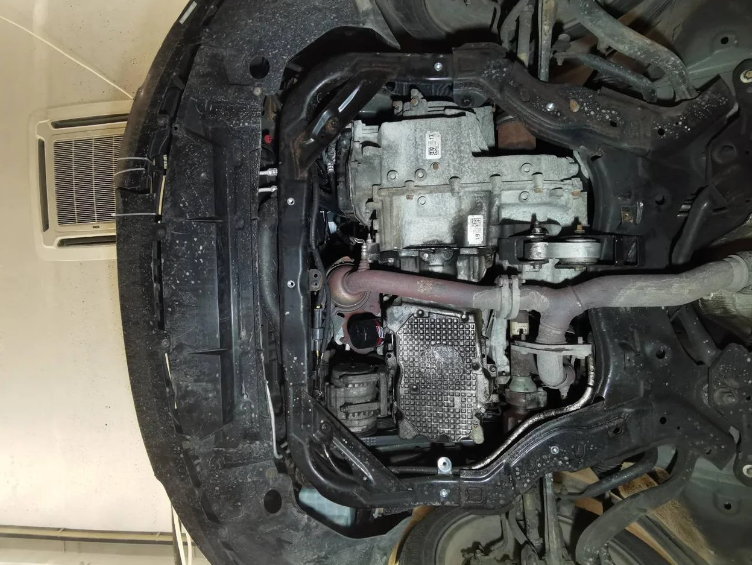 Захист двигуна Ford Fusion I (2005-2012) Америка /V: 3.0L, 3.5L/ на радіатор, двигун, КПП - 2.0 мм. 100460 фото