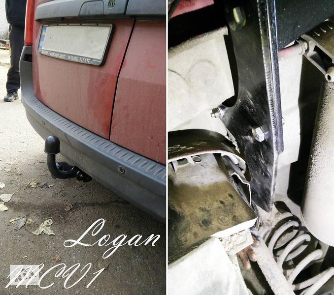 Фаркоп на ВАЗ LADA LARGUS 2012-- 101437 фото