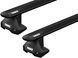 Багажник на гладкий дах Thule Wingbar Evo Black для Porsche Cayenne (mkIII) 2018&rarr; (TH 7115B-7105-5350) TH 7115B-7105-5350 фото 1