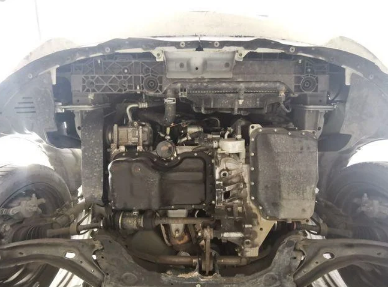 Захист двигуна Mazda 2 II (DE) (2007-2014) /V: всі/ на двигун і КПП - 2.0 мм. 101012 фото