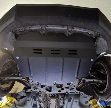 Захист двигуна Volkswagen Jetta VI (2010-2018) Європа /V: всі/ на двигун і КПП - 2.0 мм. 101930 фото