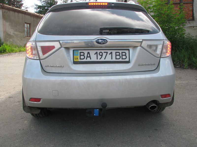 Фаркоп на SUBARU IMPREZA 2007-2011 101190 фото