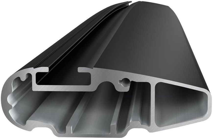 Багажник на рейлінги Thule Wingbar Edge Black для Renault Duster (mkI); Dacia Duster (mkI) 2014-2017 (TH 9591B-4046) TH 9591B-4046 фото