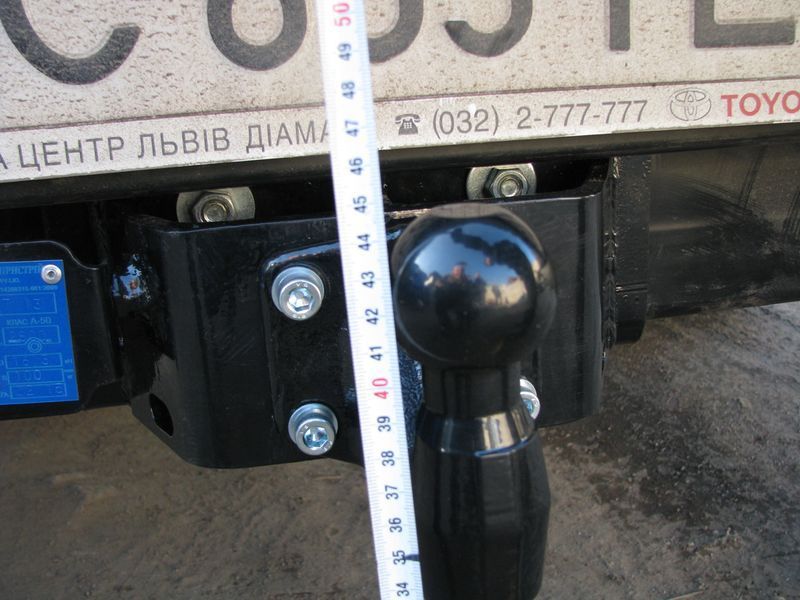 Фаркоп на TOYOTA HILUX 2010-2015 101291 фото