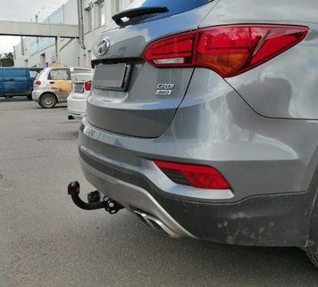 Фаркоп на HYUNDAI SANTA FE 2012-2017 100492 фото