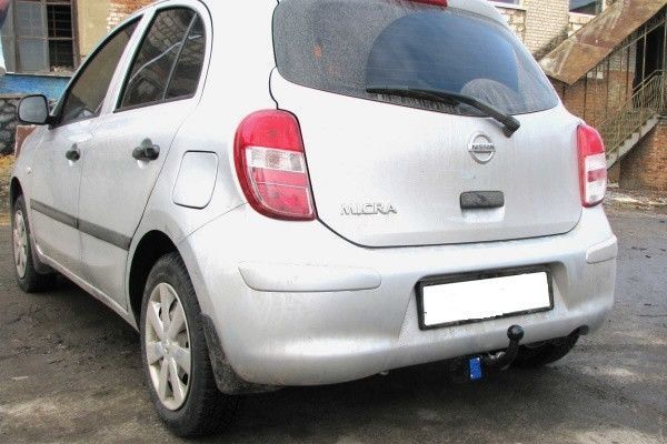 Фаркоп на NISSAN MICRA 2010-- 100892 фото
