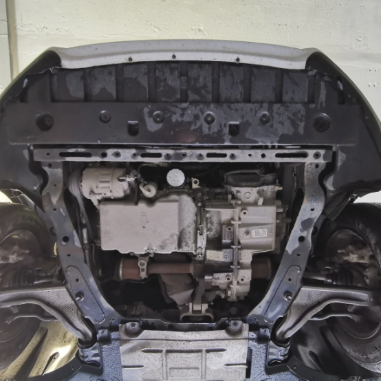 Захист двигуна Ford Fusion II (2012-2020) Америка /V: крім 2.7L/ на двигун і КПП - 2.0 мм. 100464 фото