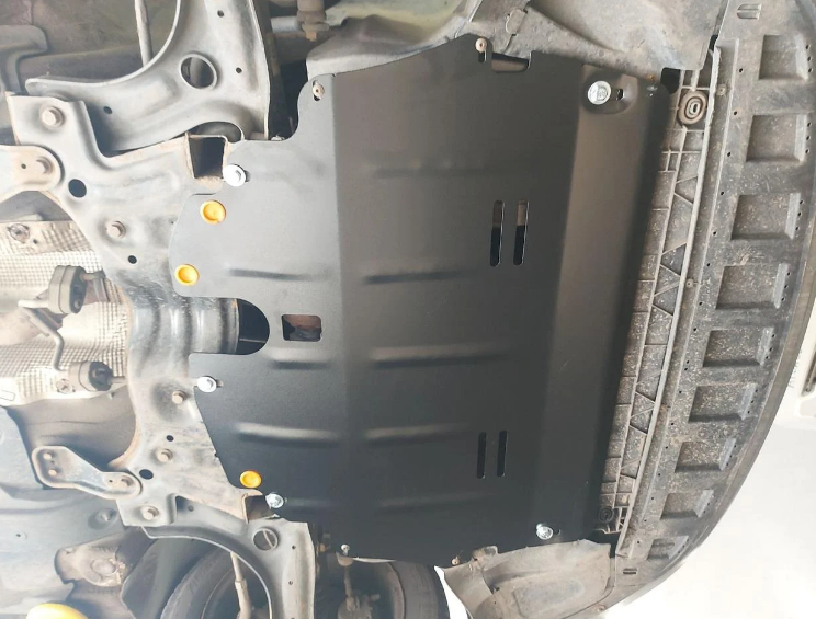 Захист двигуна Volkswagen Polo V (2009-2017) /V: всі/ на двигун і КПП - 2.0 мм. 101957 фото