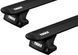 Багажник на інтегровані рейлінги Thule Wingbar Evo Black для Mazda CX-9 (mkII) 2016&rarr; (TH 7113B-7106-6125) TH 7113B-7106-6125 фото 1