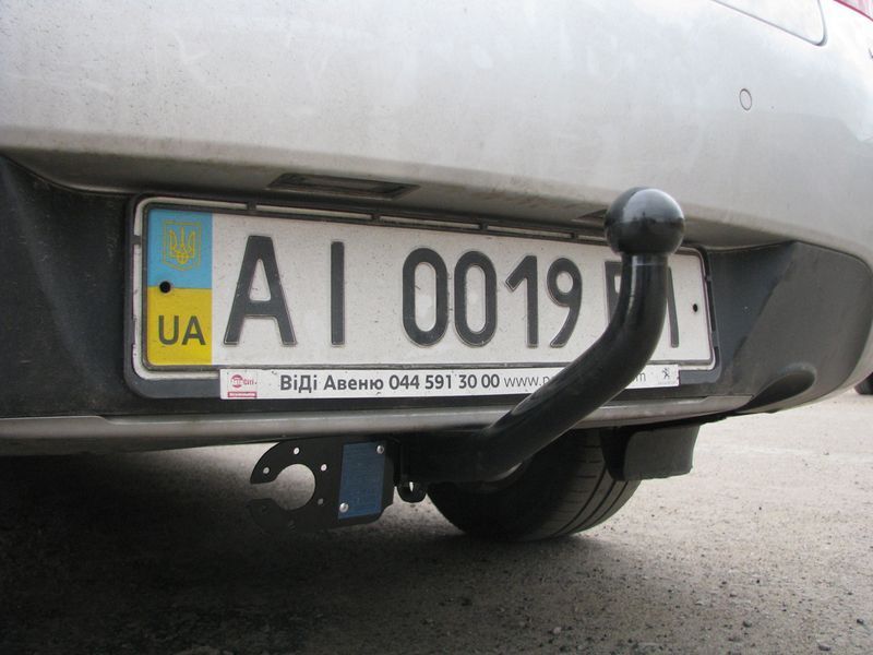Фаркоп на PEUGEOT 508 2011-2018 100995 фото