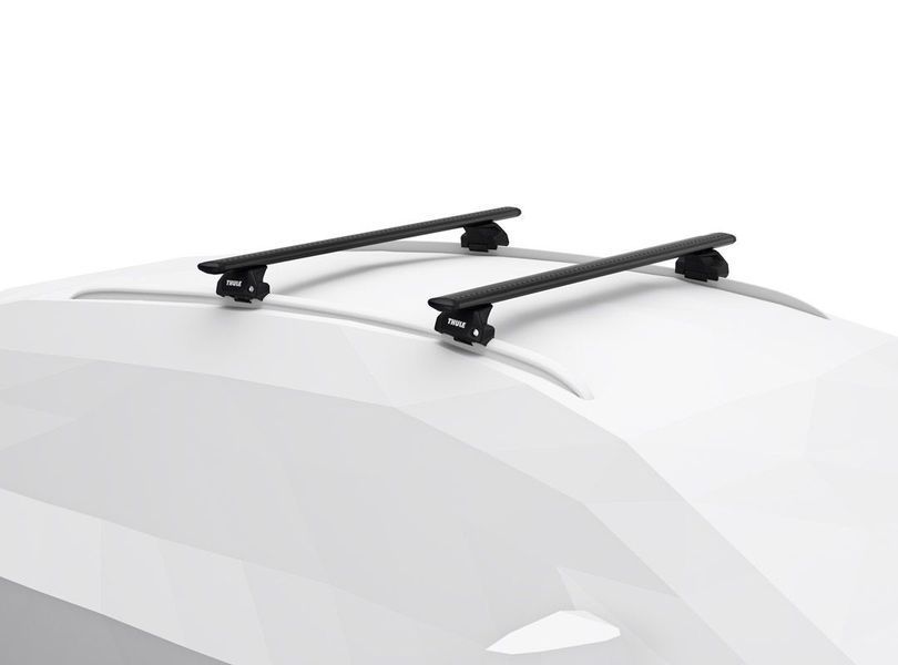 Багажник на інтегровані рейлінги Thule Wingbar Evo Black для Mazda CX-9 (mkII) 2016&rarr; (TH 7113B-7106-6125) TH 7113B-7106-6125 фото