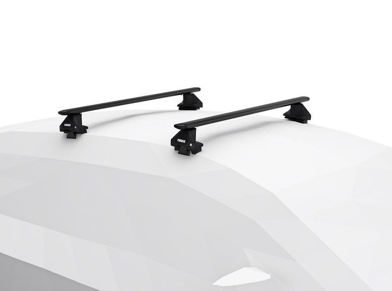Багажник на гладкий дах Thule WingBar Evo Black для Audi Q6 e-tron (mkI)(Sportback) 2024&rarr; (TH 7114B-7105-5459) TH 7114B-7105-5459 фото