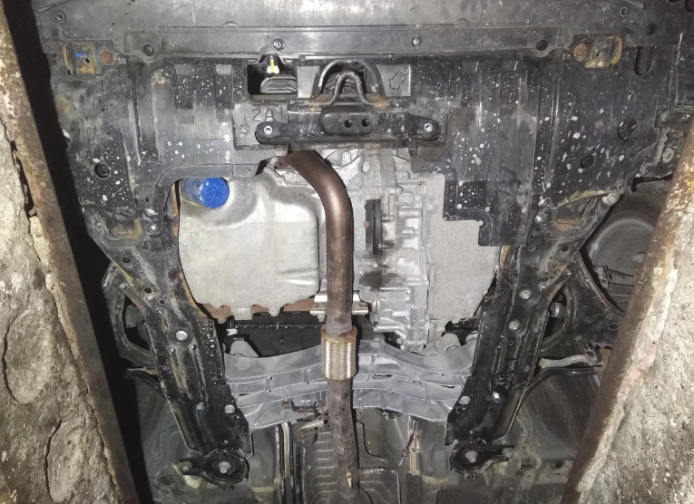 Захист двигуна Honda Accord IX (2012-2014) /V: 2.4L/ на двигун і КПП - 2.0 мм. 100540 фото