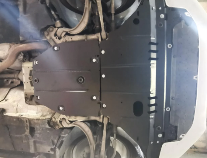Захист двигуна Audi A4 B8 (2008-2015) /V: всі/ на двигун і КПП - 2.0 мм. 100042 фото