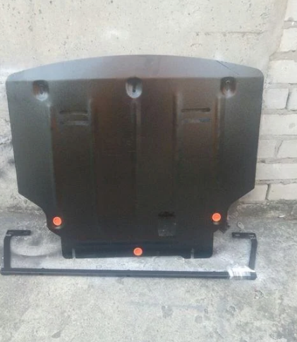 Захист двигуна Ford Fiesta VI (2008-2019) /V: крім 1.0L/ на двигун і КПП - 2.0 мм. 100444 фото