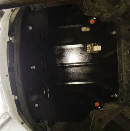 Захист двигуна Ford Fiesta VI (2008-2019) /V: крім 1.0L/ на двигун і КПП - 2.0 мм. 100444 фото
