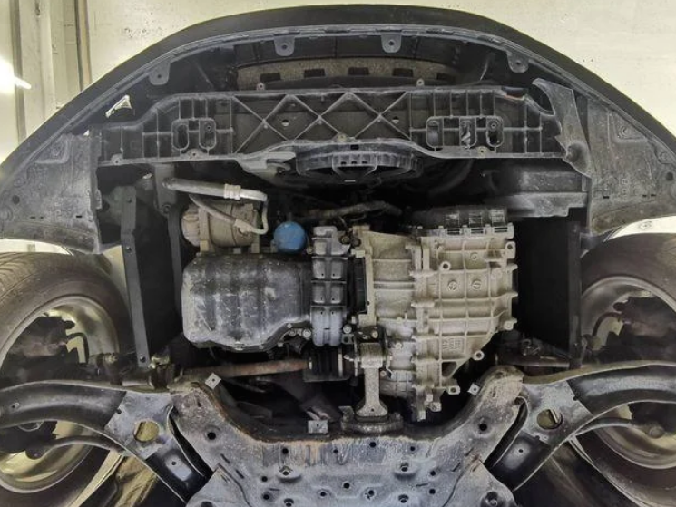 Захист двигуна Hyundai Avante V (MD) (2010-2015) /V: всі/ на двигун і КПП - 2.0 мм. 100594 фото