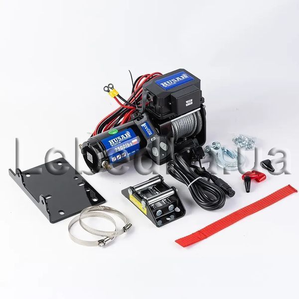 Лебідка для квадроцикла Husar BST 2500 LBS 1134 кг 12 В 32964 фото